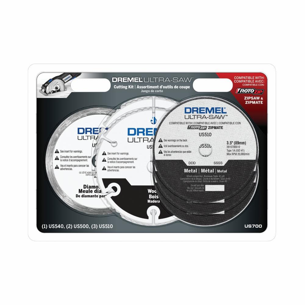 Dremel Ultra-Saw 6 pc. Cutting Kit - Flockneti