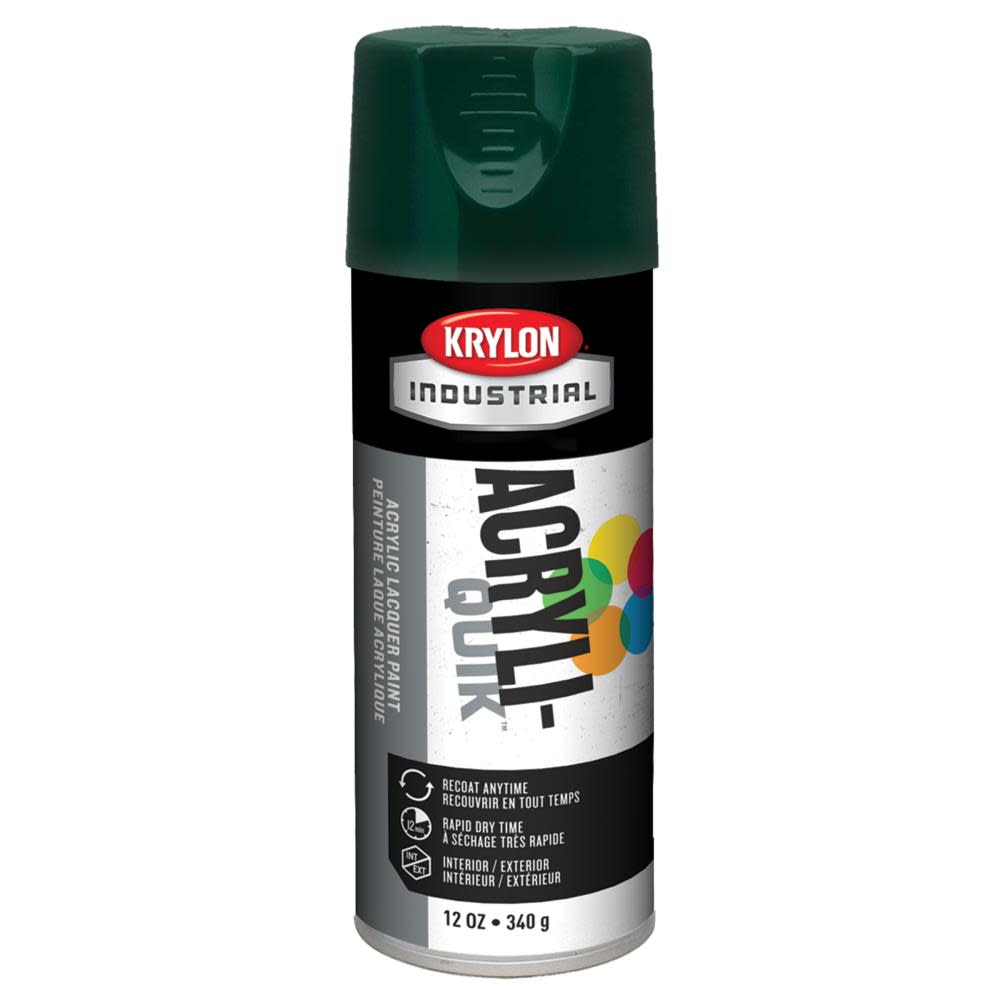 Krylon Industrial Acryli-Quik Hunter Green 12 oz. - Flockneti