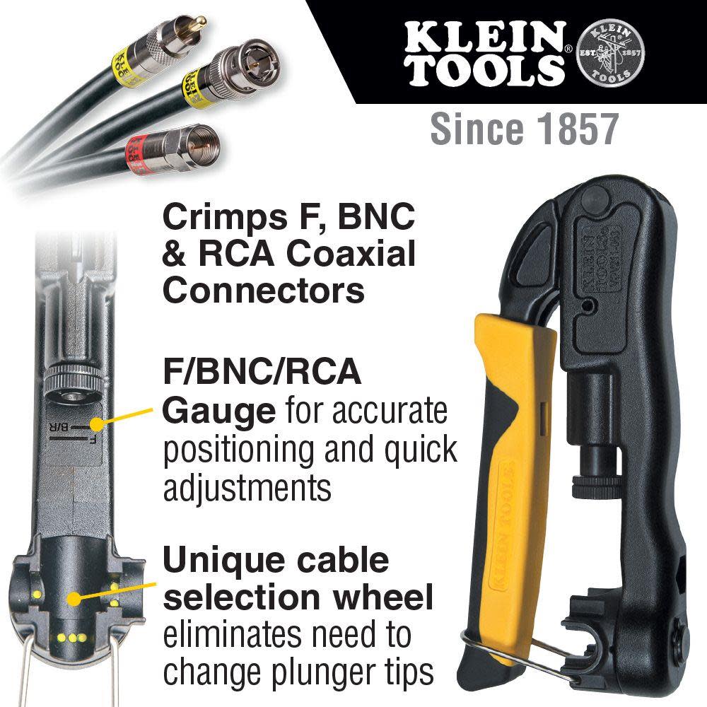Klein Tools Compression Crimper Lateral - Flockneti