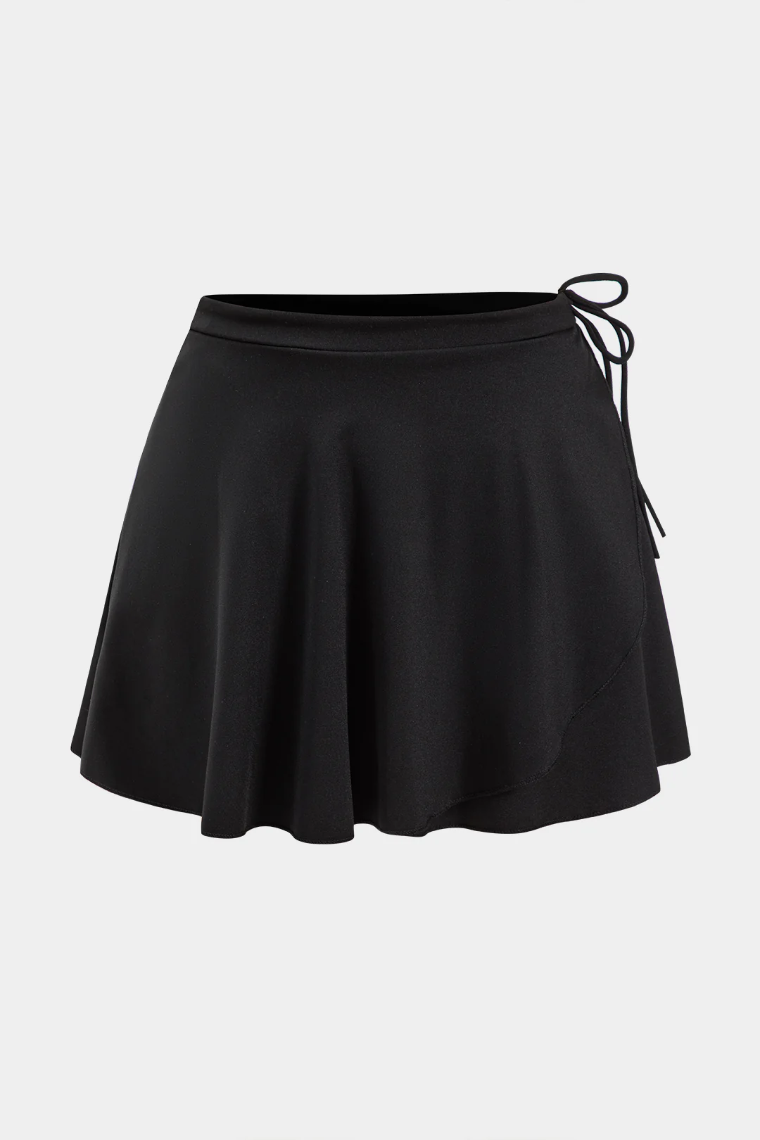 Solid Tie Knot Skirt - Flockneti