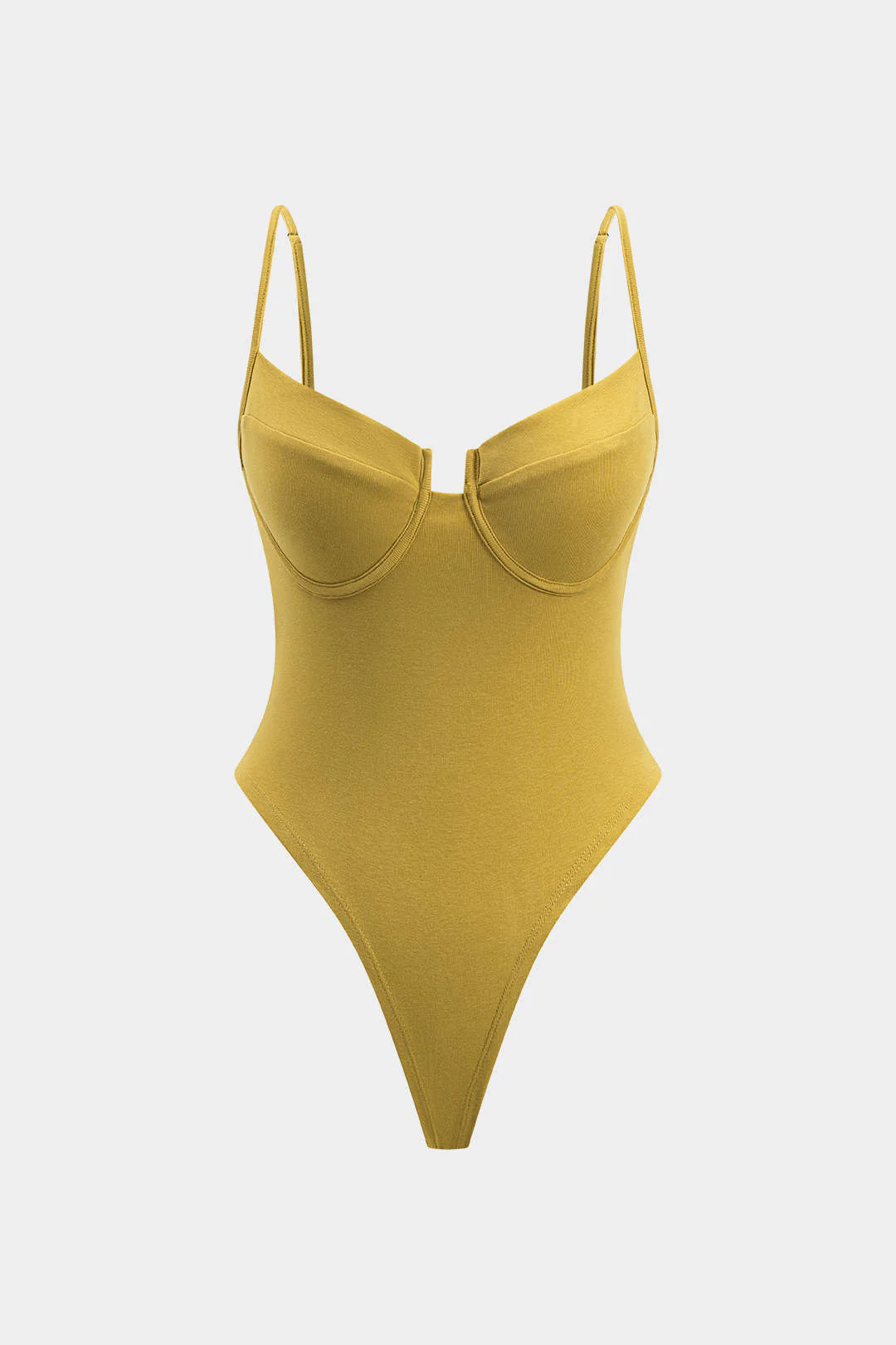 Bustier Slip Sleeveless Bodysuit - Flockneti