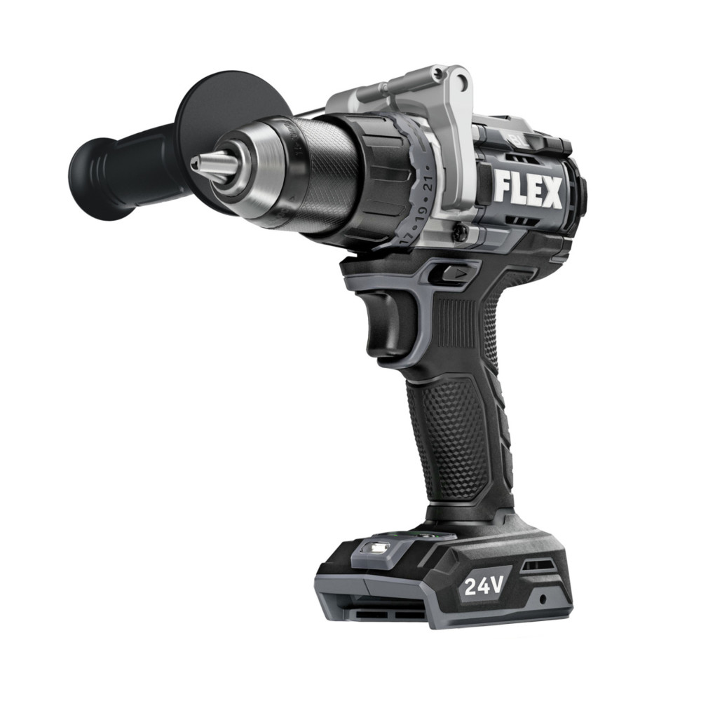 FLEX 24V 1/2″ 2 Speed Drill Driver With Turbo Mode Bare Tool - Flockneti