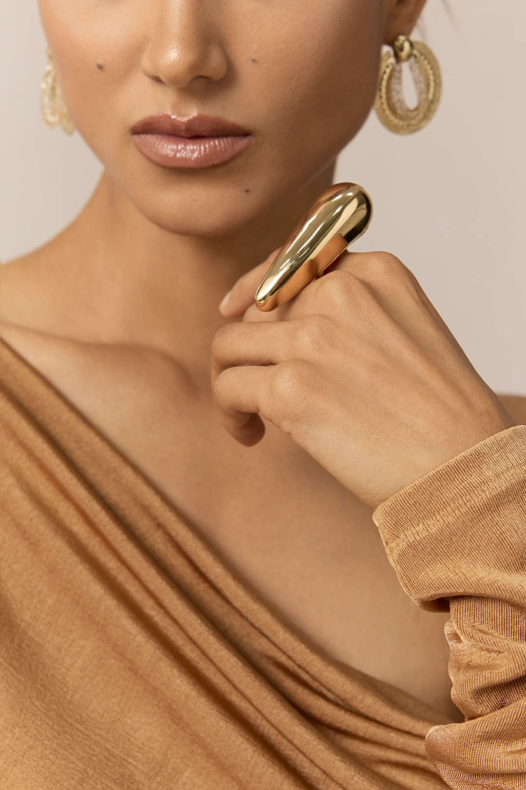 Metal Geometric Ring - Flockneti