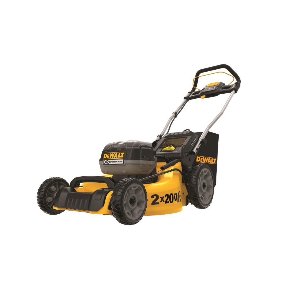DEWALT 2x 20V MAX* Brushless 3-in-1 Cordless Lawn Mower (2 x 5.0 Ah) - Flockneti