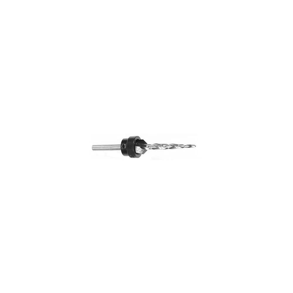 WL Fuller 1/4″ Drill Bit Hole Round Shank Taper Point Drill Bit Countersink - Flockneti