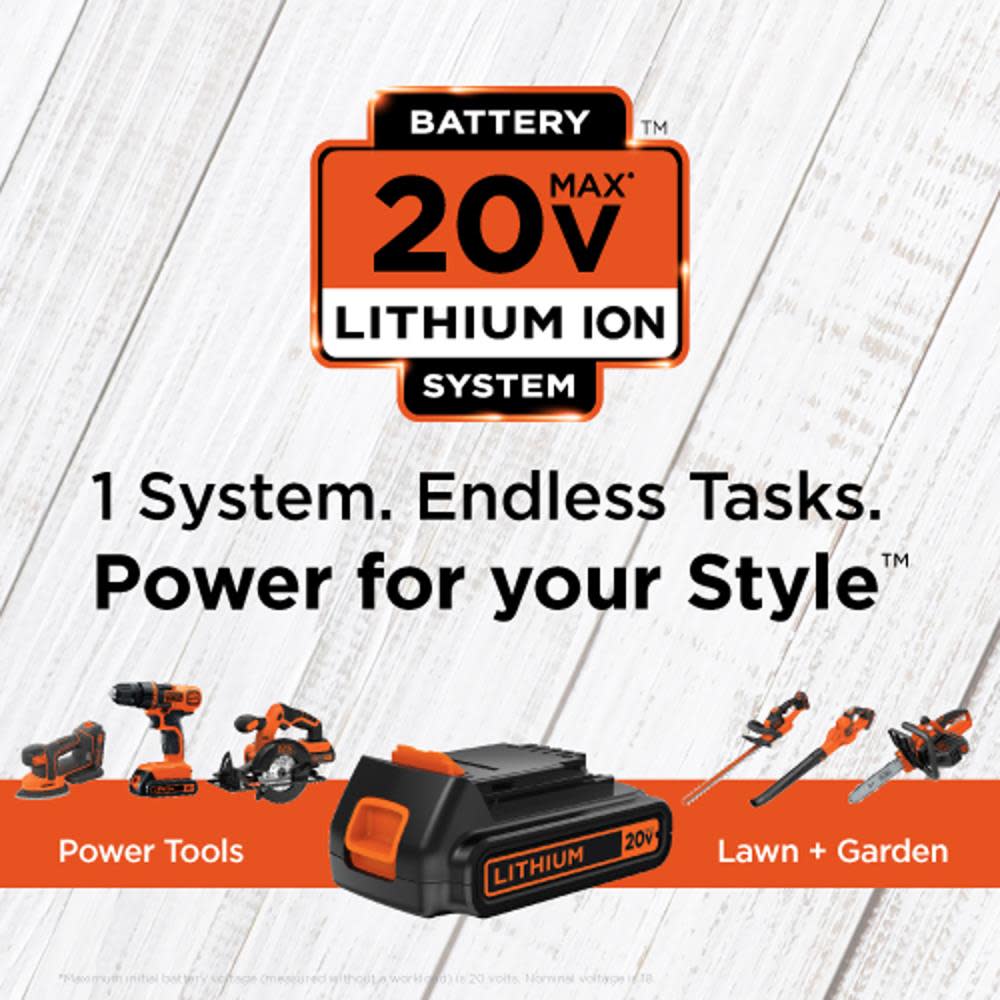 Black and Decker 20V 4 Tool Combo Kit - Flockneti