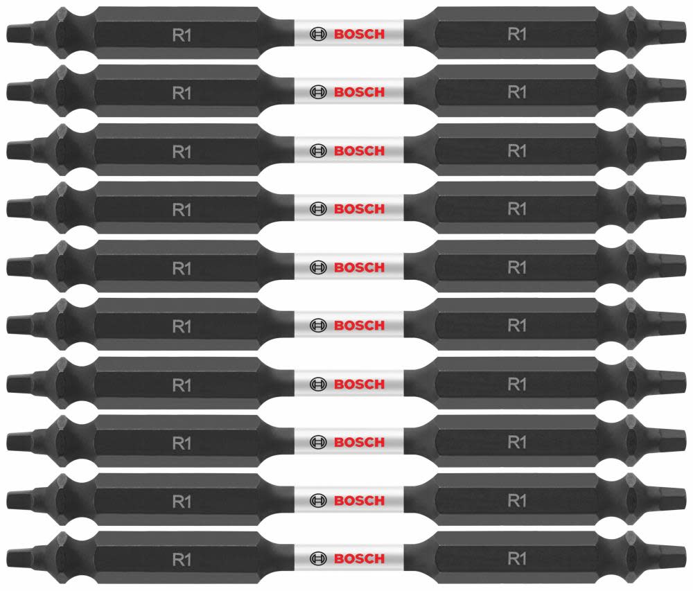 Bosch Impact Tough 3.5 In. Square #1 Double-Ended Bits (Bulk Pack) - Flockneti