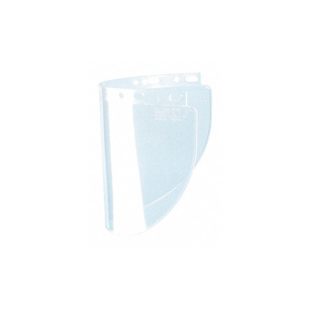 Propionate Fiber-Metal Clear Faceshield Window Wide Visor - Flockneti