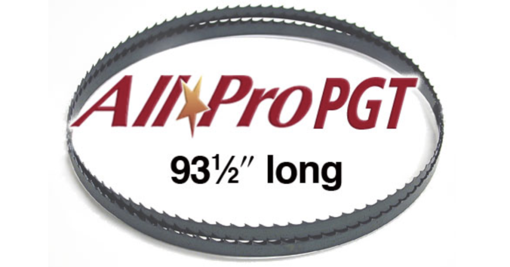 Olson Saw Company 93-1/2″x1/4″x0 in25x6 Hook AllPro PGT Band Saw Blade - Flockneti