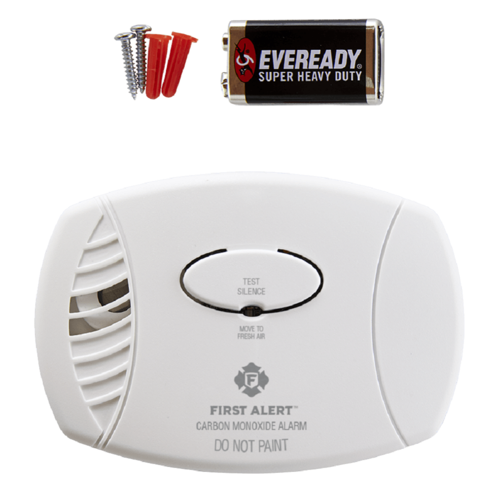 First Alert Battery Operated Carbon Monoxide Alarm – Pack of 12 - Flockneti