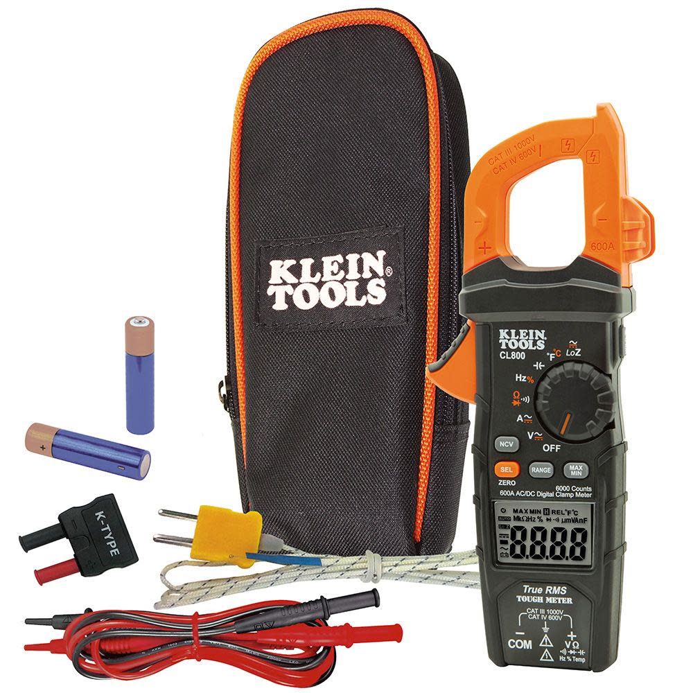 Klein Tools Digital Clamp Meter AC/DC Auto - Flockneti