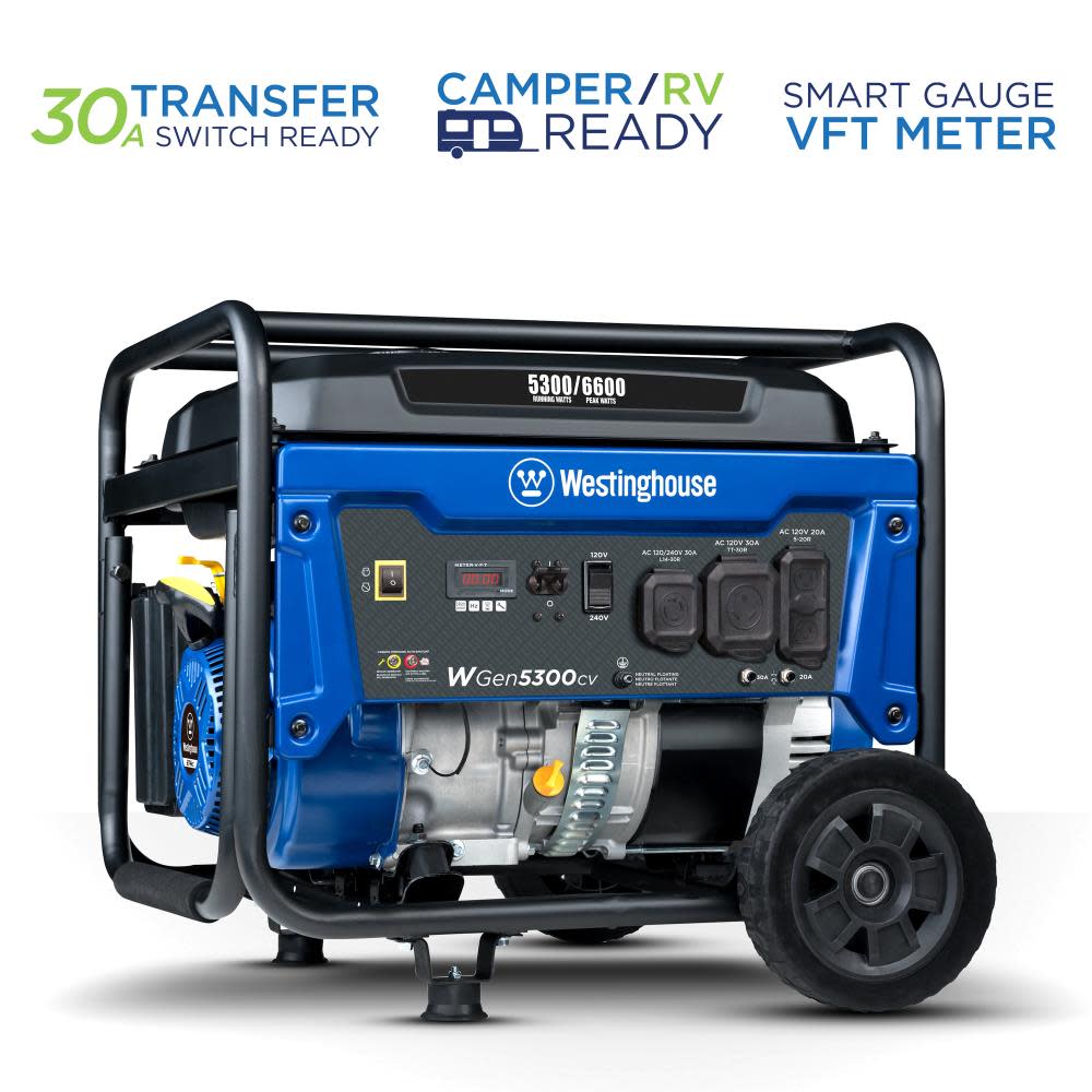 Westinghouse Outdoor Power Portable Generator with CO Sensor - Flockneti