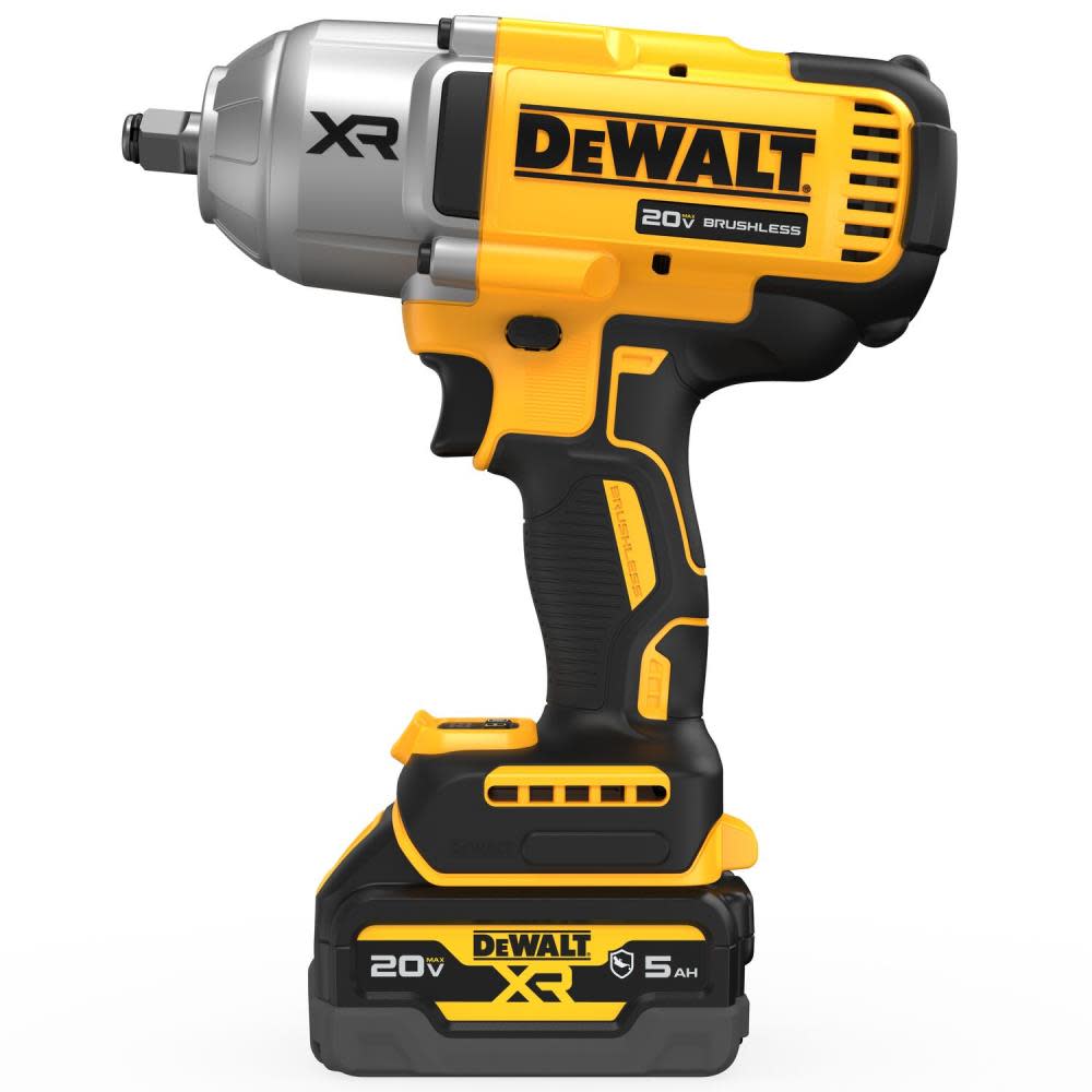 DEWALT 20V MAX XR 1/2″ High Torque Impact Wrench with Hog Ring Anvil Kit - Flockneti