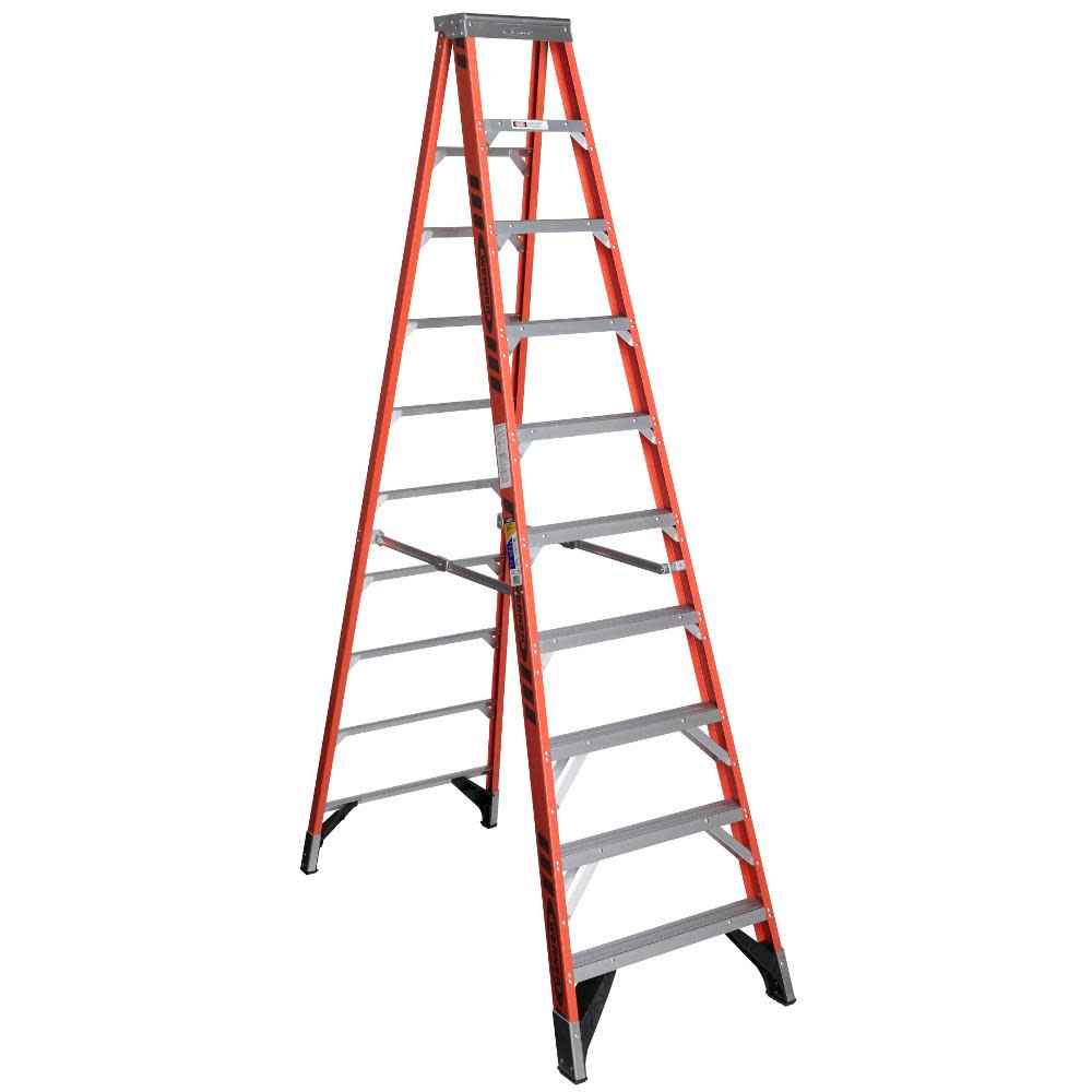 Werner 10 Ft. Type IAA Fiberglass Step Ladder - Flockneti
