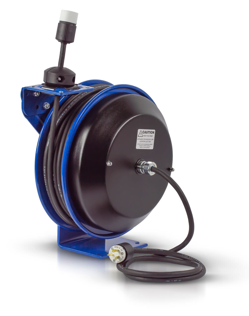 Coxreels 50ft Spring Driven Cord Reel Single Industrial Rec - Flockneti