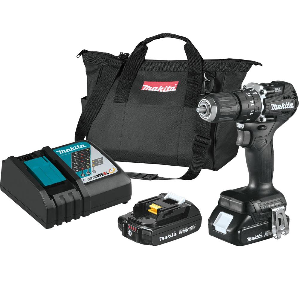 Makita 18V LXT Hammer Driver Drill Kit Sub Compact 1/2″ - Flockneti