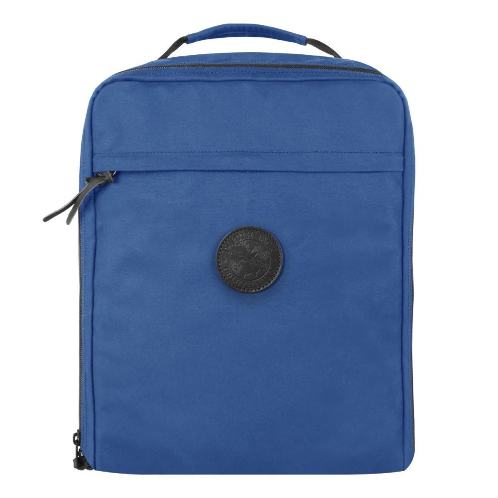 Duluth Pack 39 Liter Capacity Royal Blue Duffel Pack Jet-Setter - Flockneti