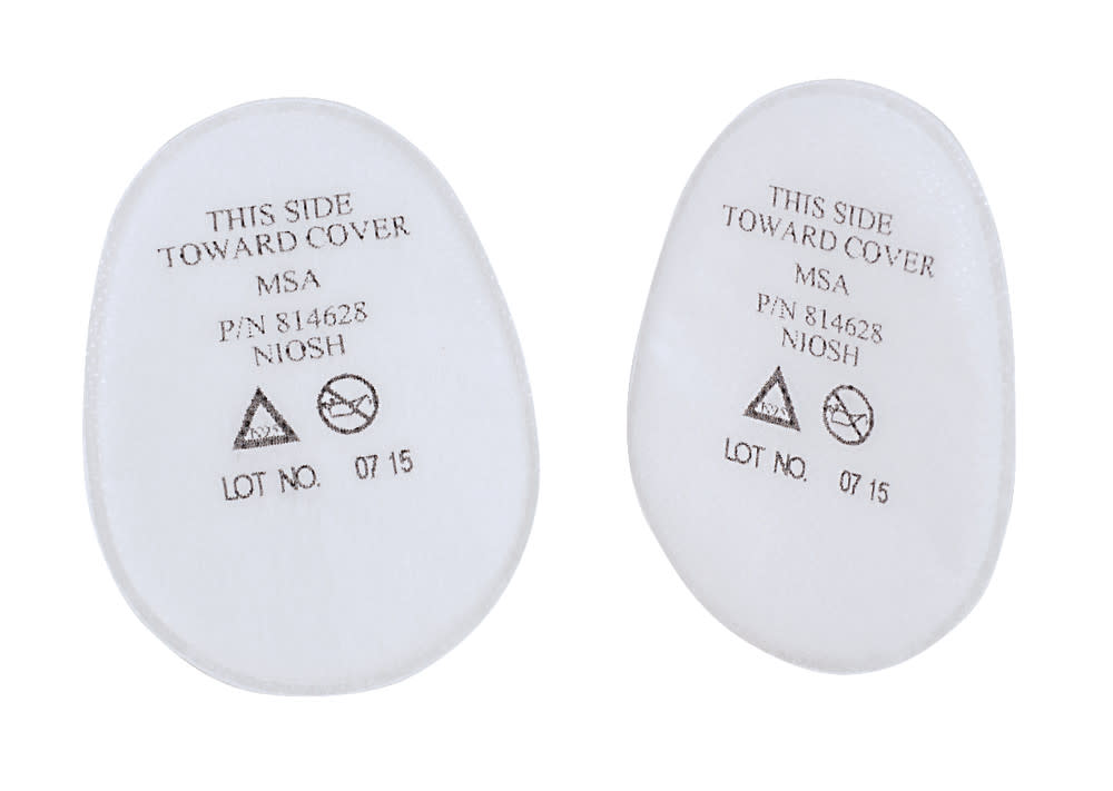 MSA Safety Works Advantage N95 Snap On Prefilter 10pk - Flockneti