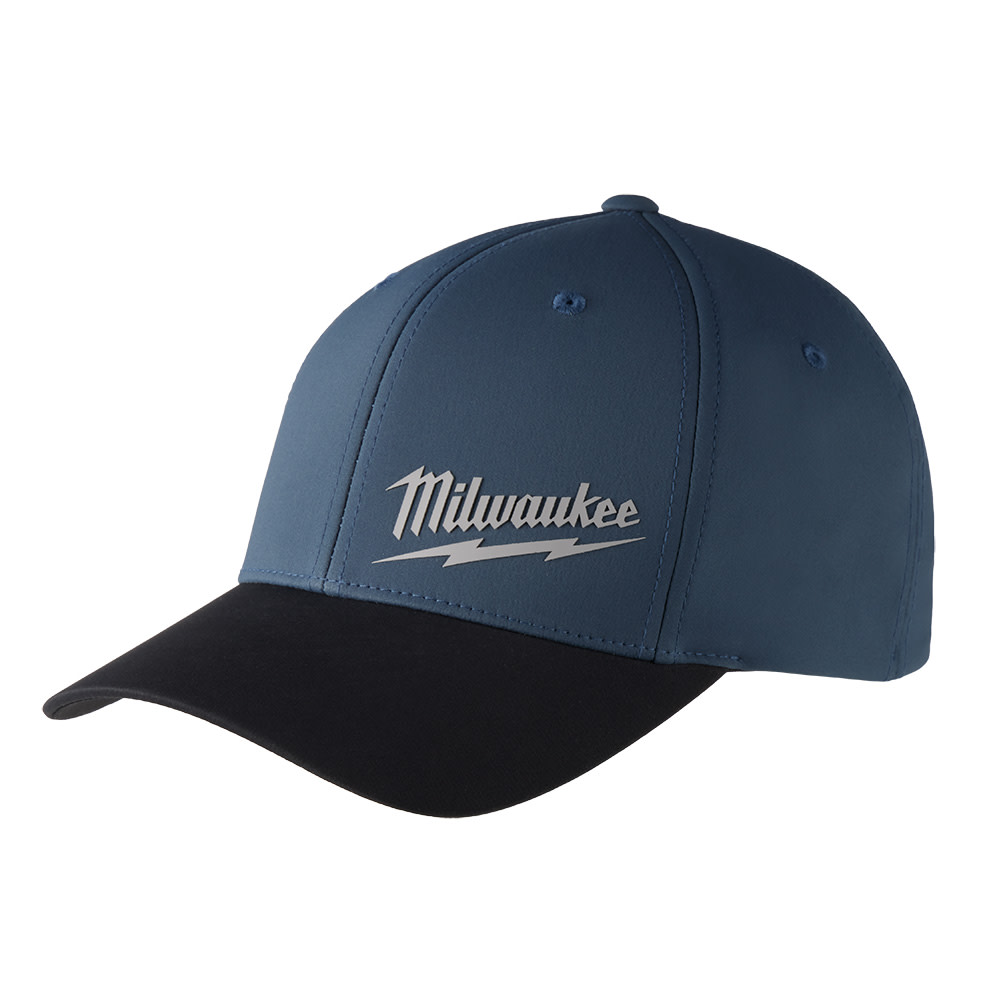 Milwaukee WORKSKIN Performance Fitted Hat Blue L/XL - Flockneti