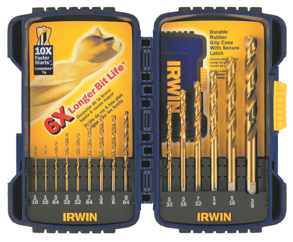 Irwin 15pc Turbomax Pro Drill Bit Set - Flockneti