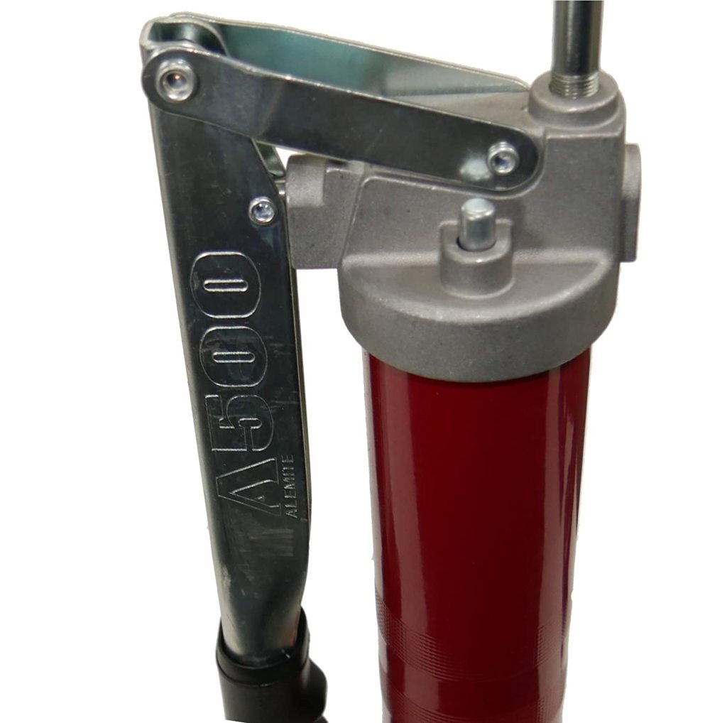 Alemite 16 Oz Cylinder 10000 PSI Heavy Duty Lever Action Grease Gun - Flockneti