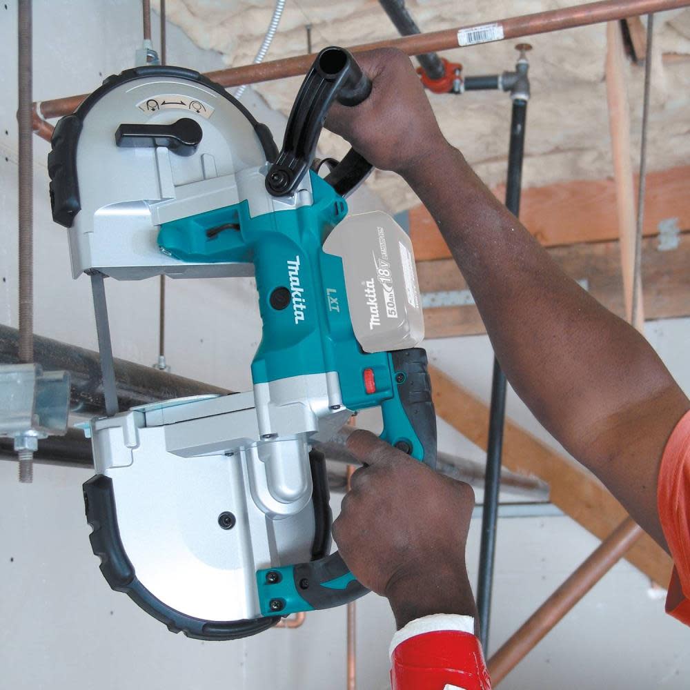 Makita 18V LXT Lithium-Ion Cordless Portable Band Saw (Tool Only) - Flockneti