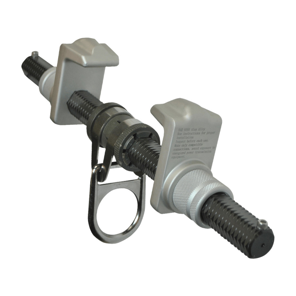 Falltech 12 1/4″ Trailing Beam Anchor with Dual Clamp Adjustment - Flockneti