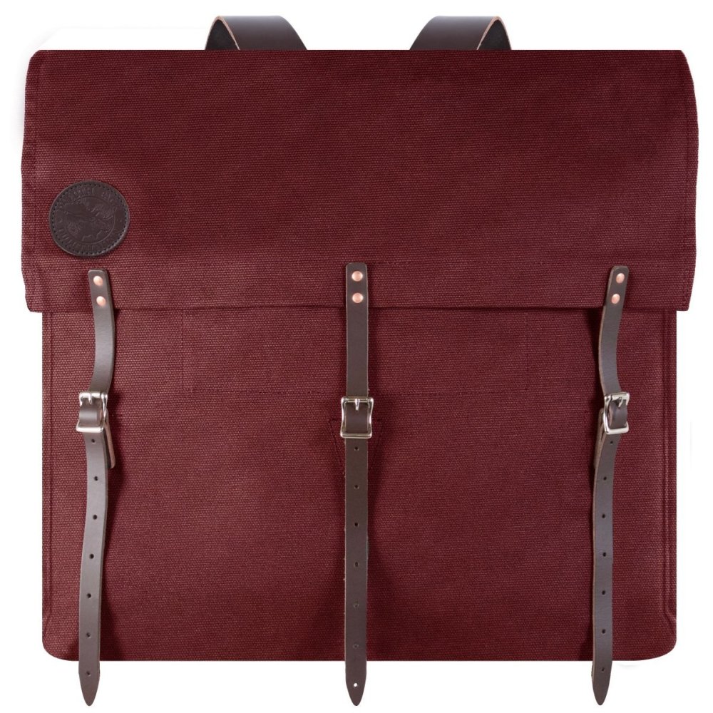 Duluth Pack 72 Liter Capacity Burgundy Canvas #4 Original Backpack - Flockneti