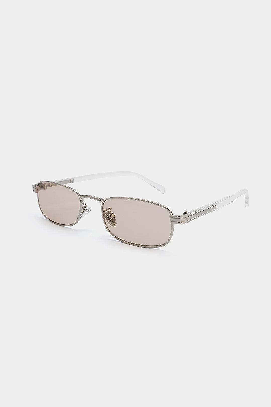 Oval Alloy Frame Sunglasses - Flockneti