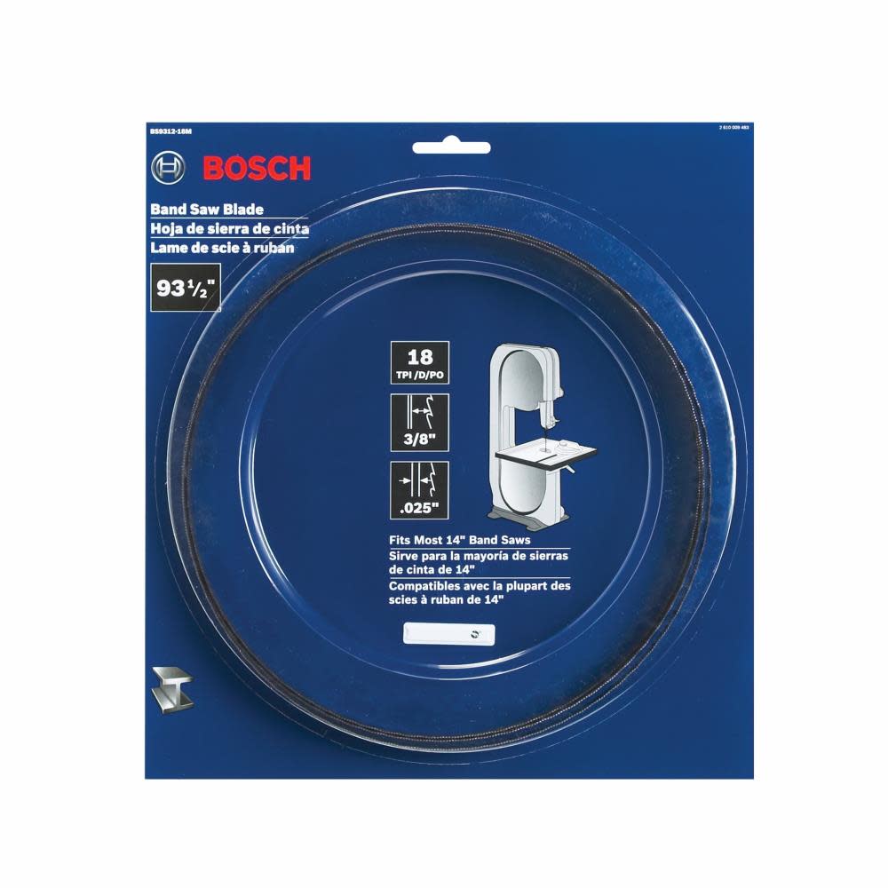Bosch 93-1/2 In. 18 TPI Metal-Cutting Stationary Band Saw Blade - Flockneti