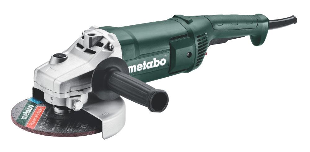Metabo 7 ” Angle Grinder – 8500 RPM – 15.0 AMP with Lock-On Trigger - Flockneti