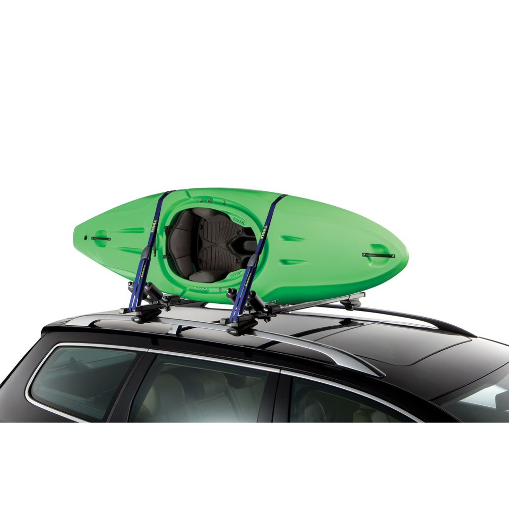 Thule Hull-a-Port Black Horizontal J-Style Kayak Rack - Flockneti