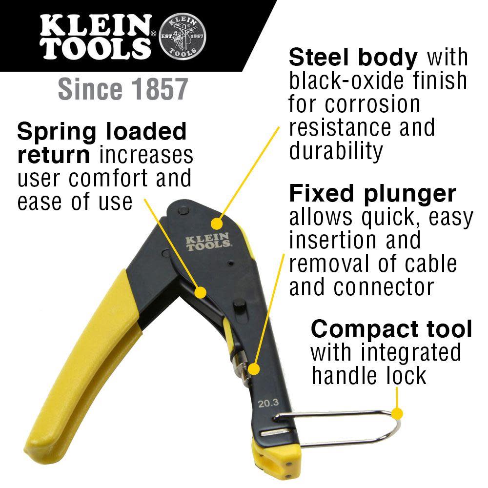 Klein Tools Coax Cable Installation Kit w/Pouch - Flockneti