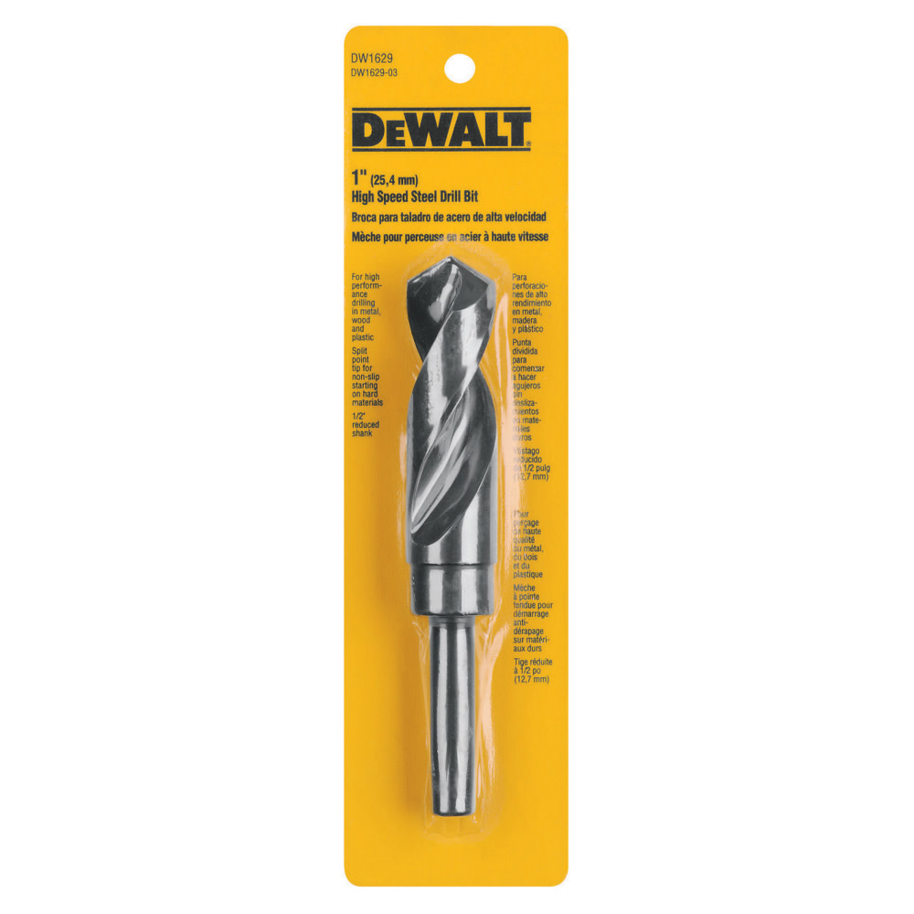 DEWALT 1 In. Reduced Shank Drill Bit - Flockneti