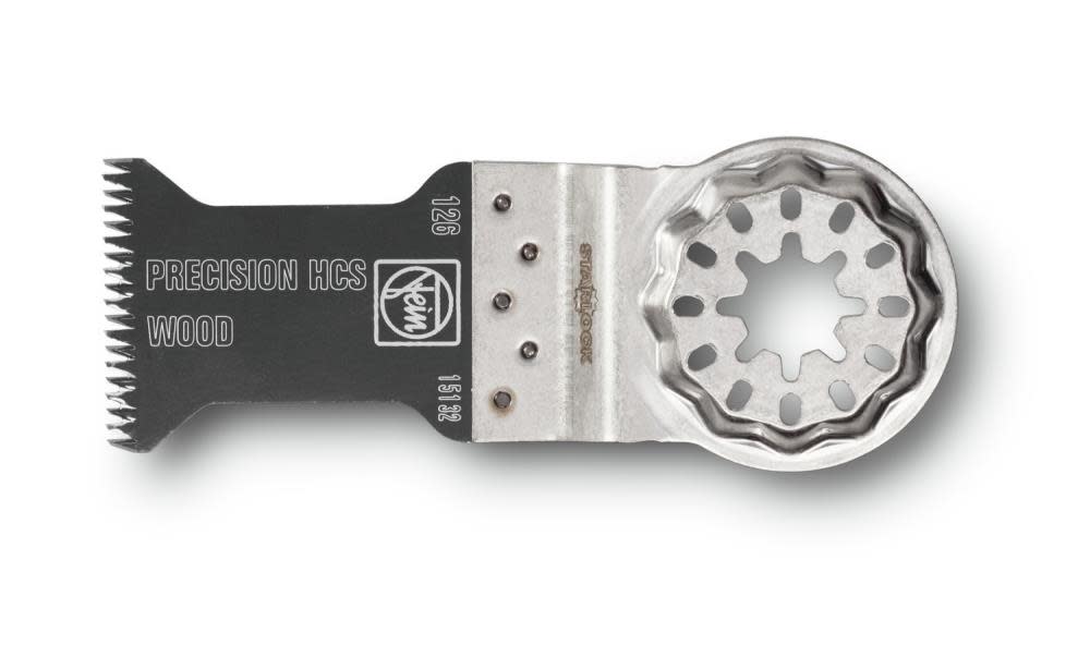 Fein StarLock E-Cut 126 Precision Saw Blade for All Wood Materials Plasterboard and Soft Plastics - Flockneti