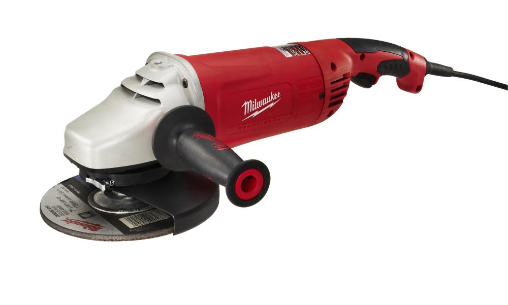 Milwaukee 15 Amp 7 in./9 in. Large Angle Grinder (Non Lock-on) - Flockneti