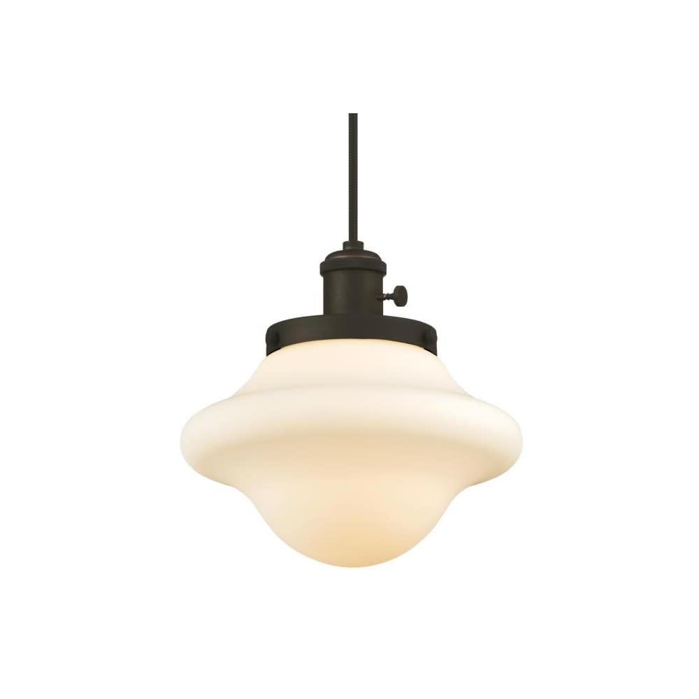Westinghouse 60W Oil Rubbed Bronze One Light Indoor Mini Pendant - Flockneti