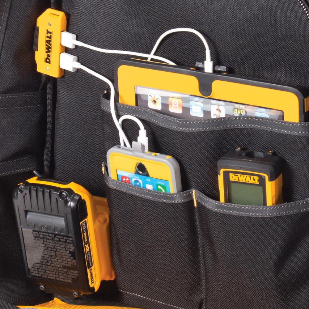 DEWALT USB Charging Tool Backpack - Flockneti