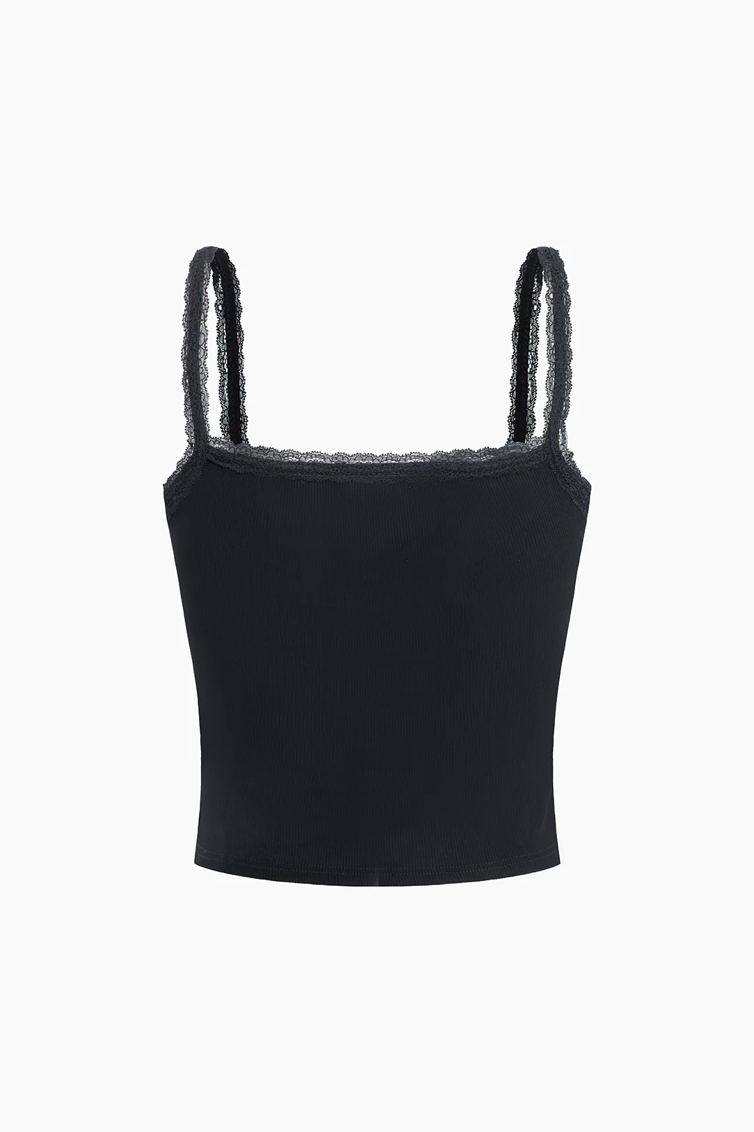 Lace Trim Cami Top - Flockneti