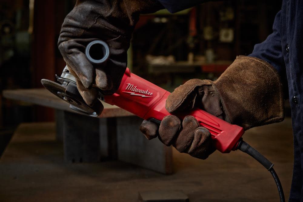 Milwaukee 4-1/2 in. Small Angle Grinder Paddle Lock-On - Flockneti