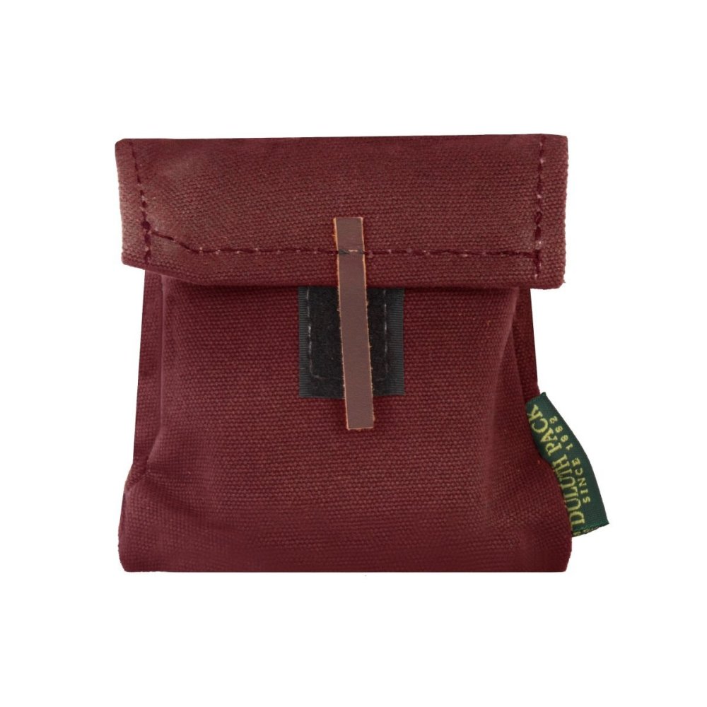 Duluth Pack Burgundy Canvas Mini Game Pack - Flockneti