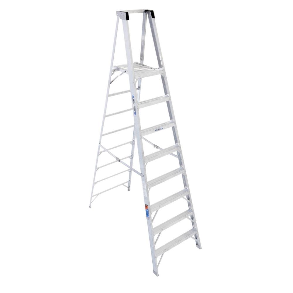 Werner 8 Ft. Type IA Aluminum Platform Ladder - Flockneti