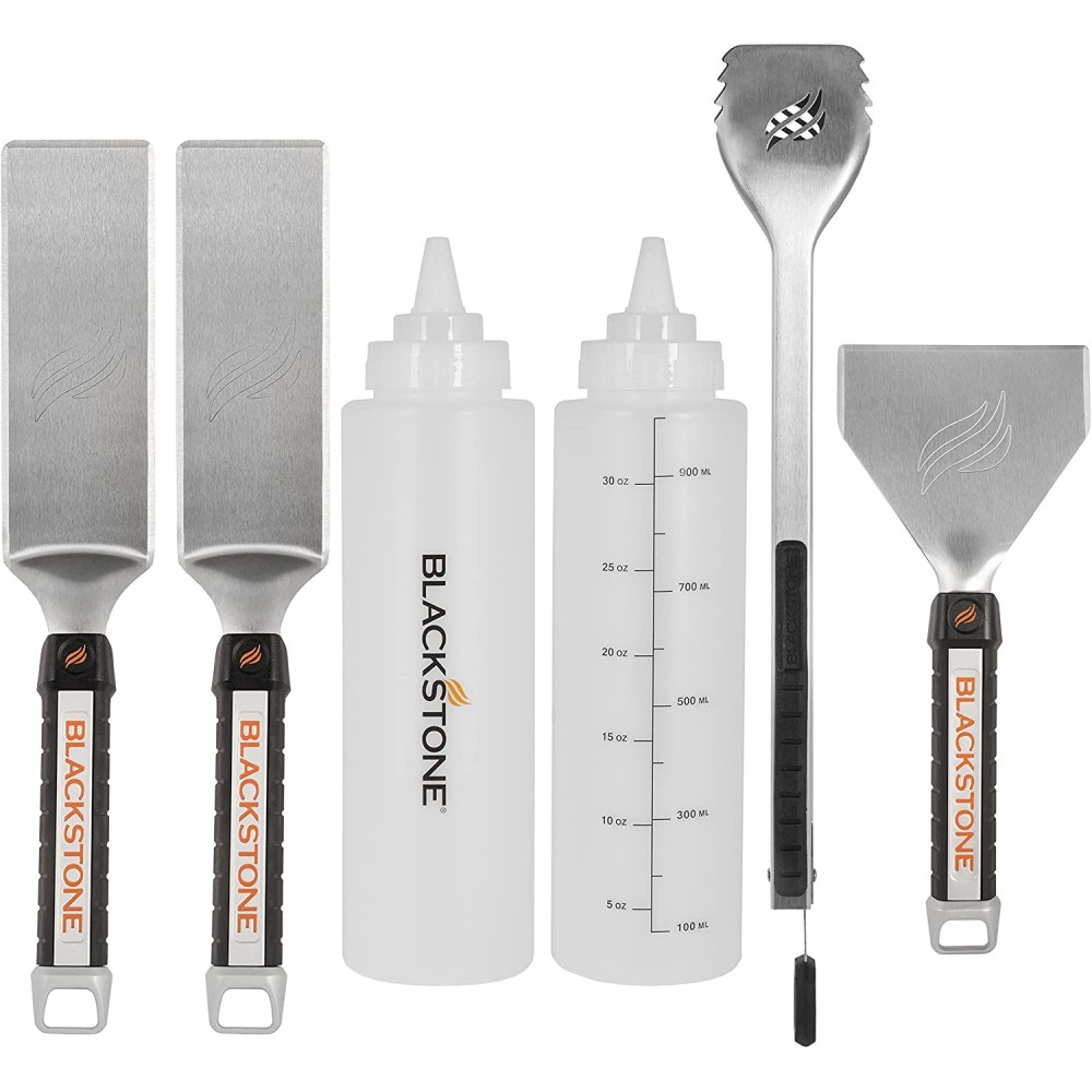 Blackstone Culinary Series Griddle Kit Stainless Steel 6pc - Flockneti