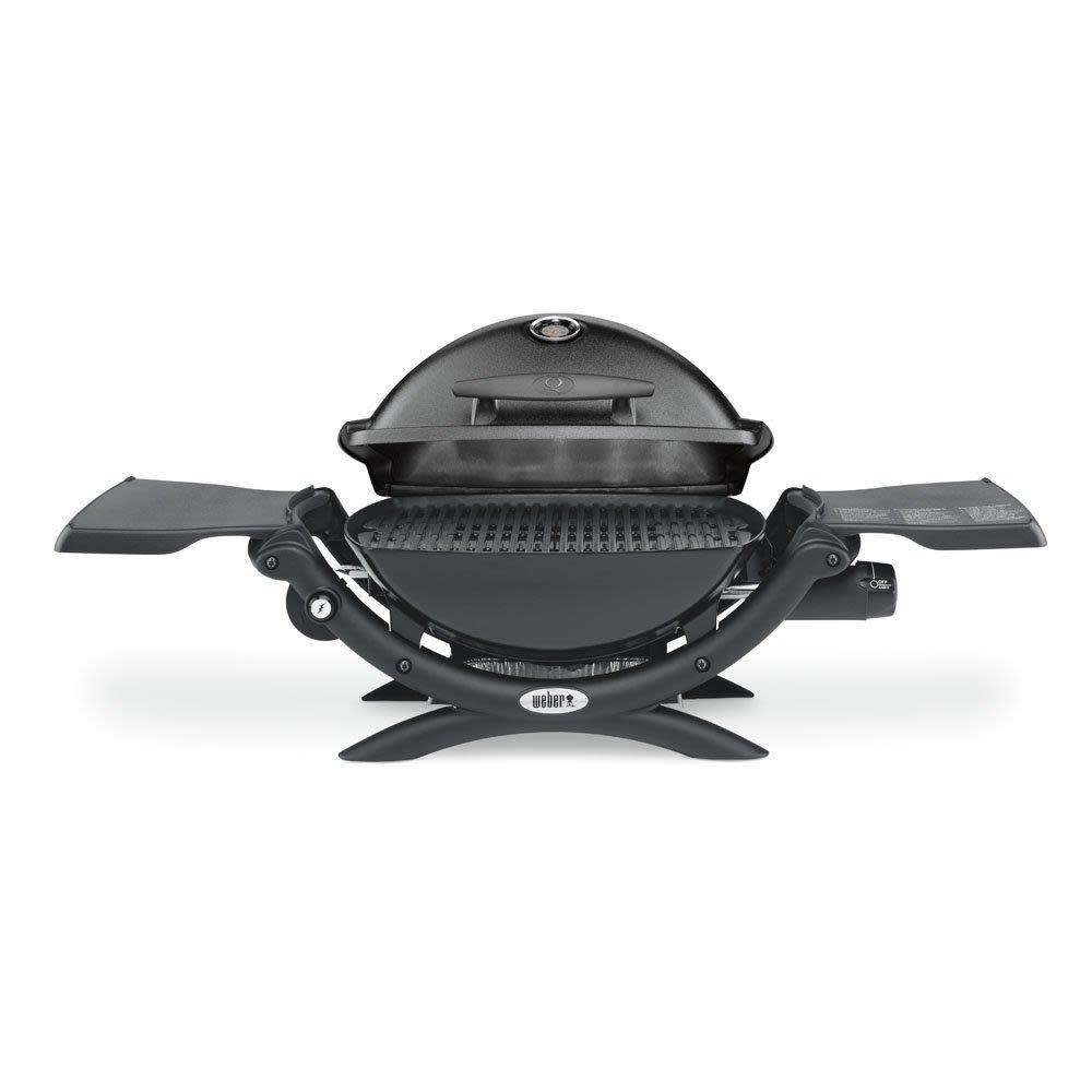 Weber Q 1200 Black Gas Grill - Flockneti
