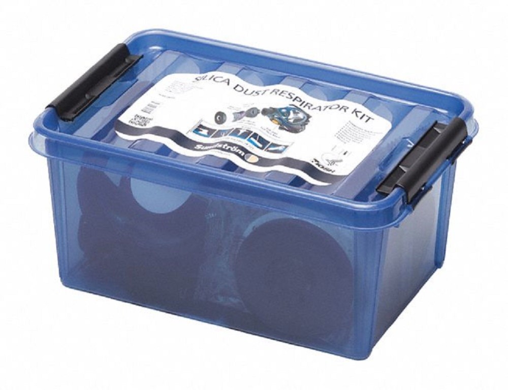 Sundstrom Safety Half Mask Air Purifying Respiration Silica Dust Kit – M/L - Flockneti