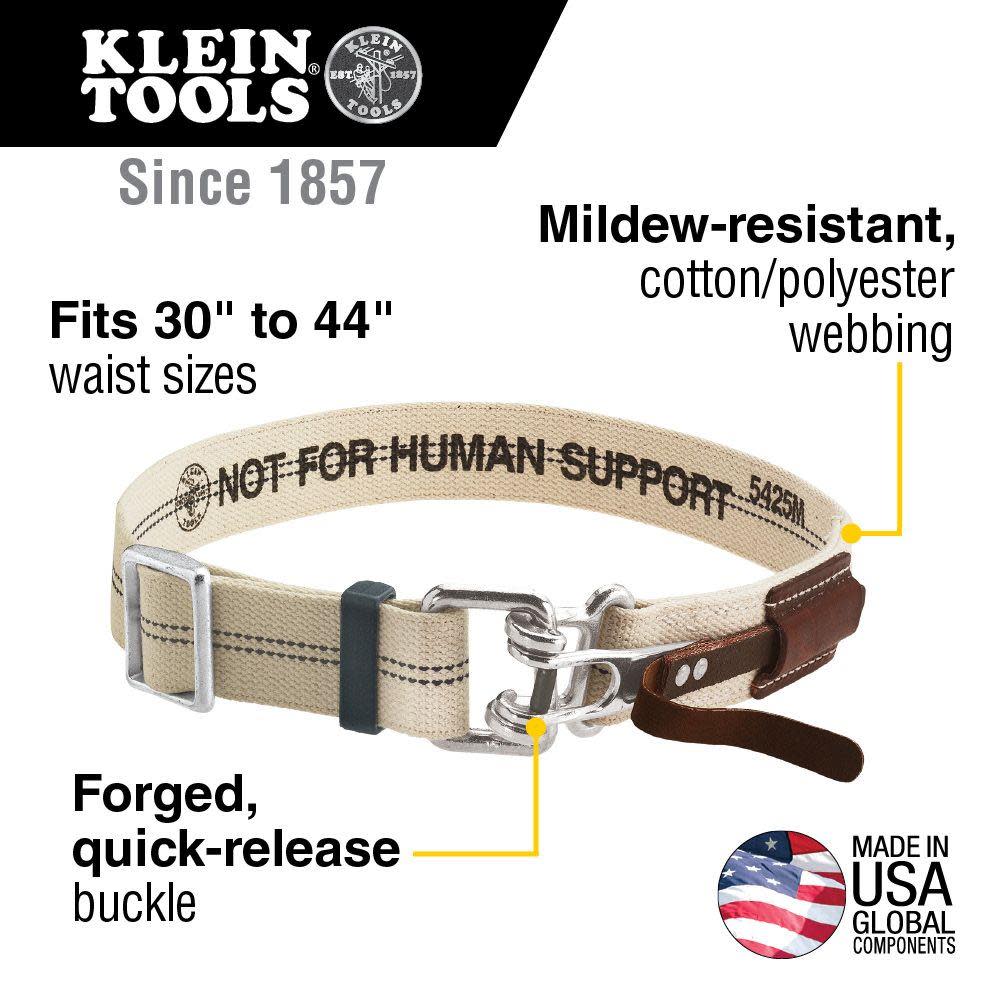 Klein Tools Tool Belt with Quick Release Buckle XL - Flockneti