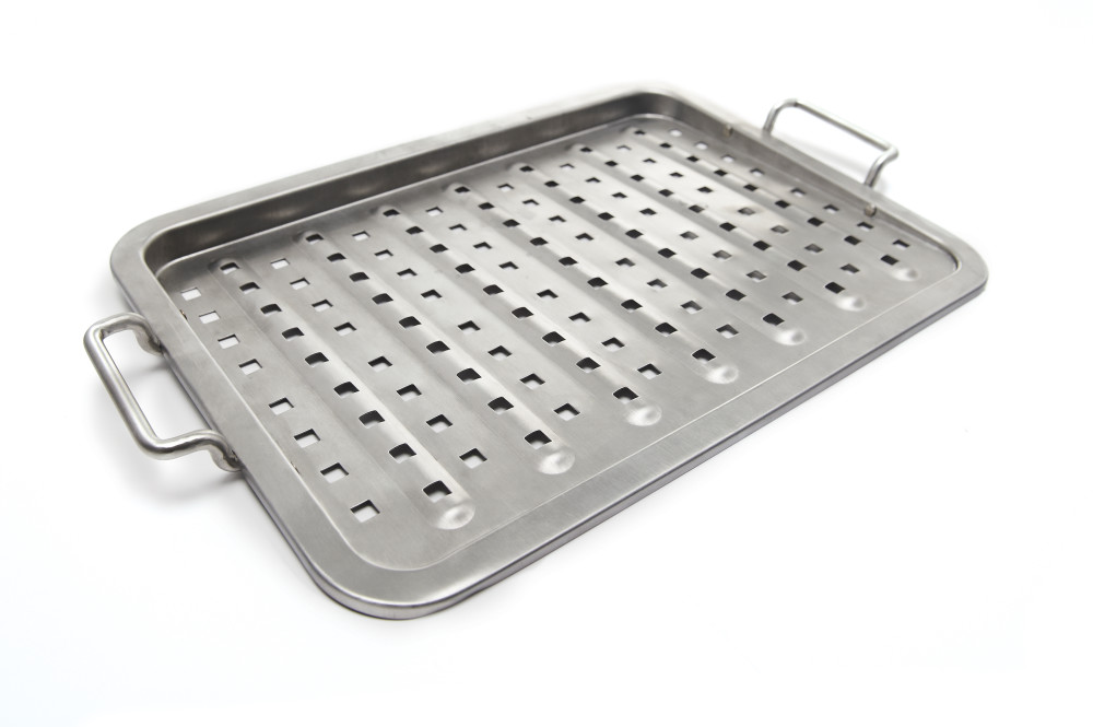 Broil King 16-in x 11-in Stainless Steel Flat Grilling Topper - Flockneti