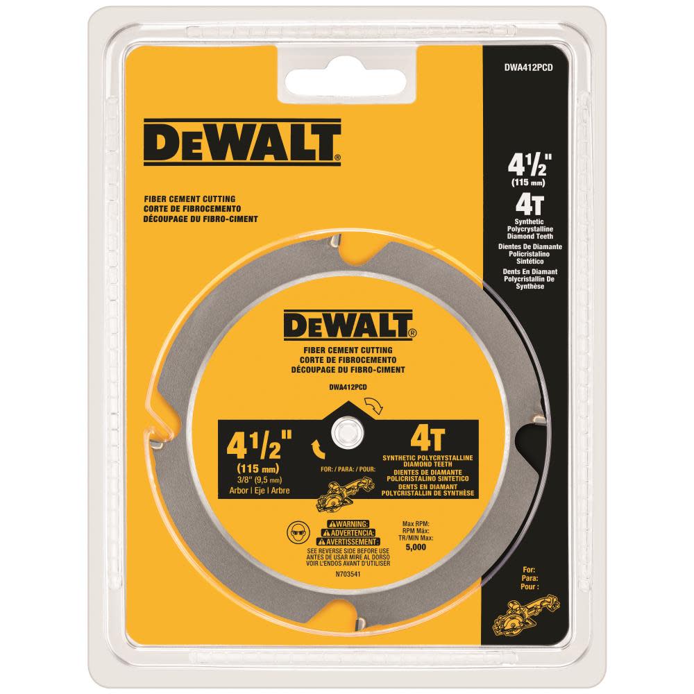 DEWALT 4-1/2 In. 4T PCD Saw Blade - Flockneti