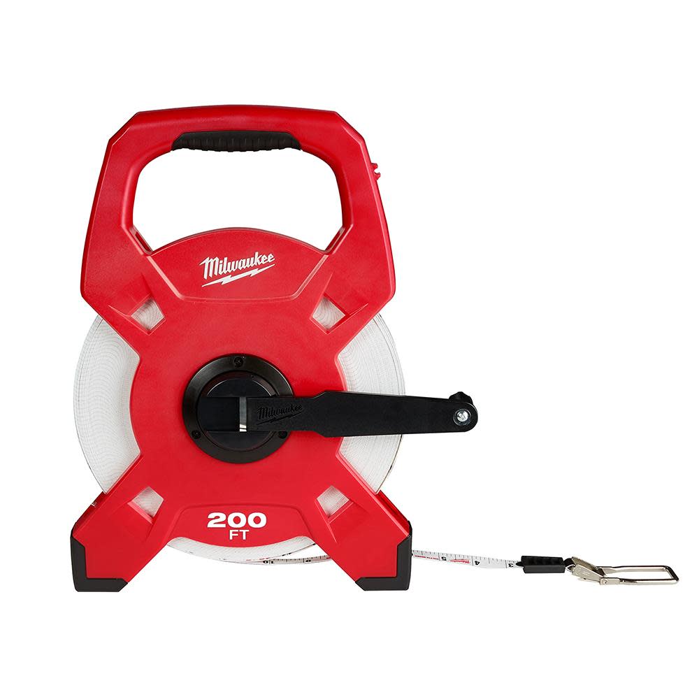 Milwaukee 200′ Fiberglass Open Reel Long Tape - Flockneti