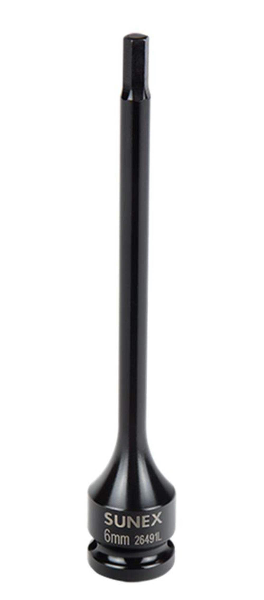 Sunex 1/2 In. Drive 6 mm Hex Impact Socket - Flockneti